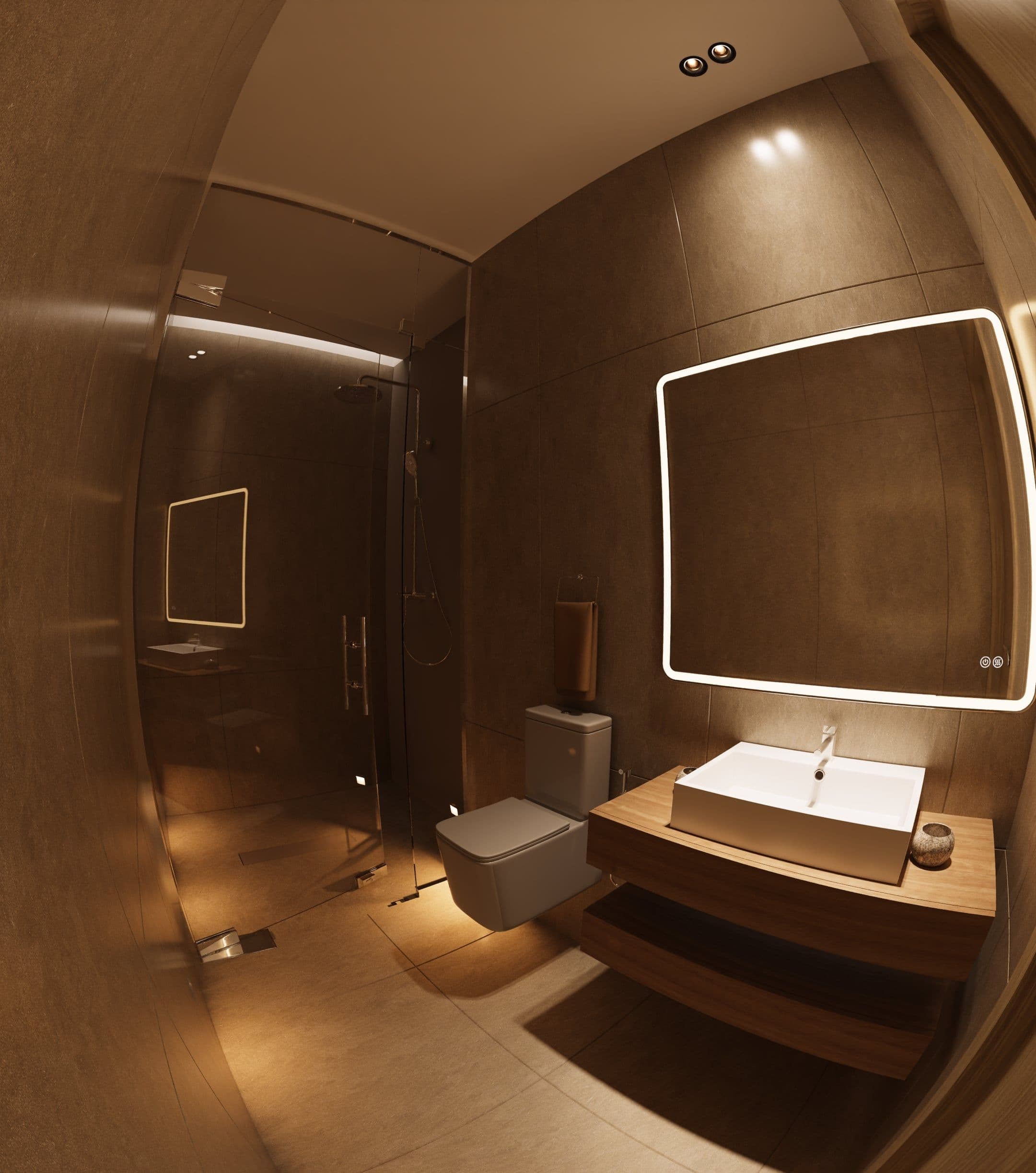 Master bathroom