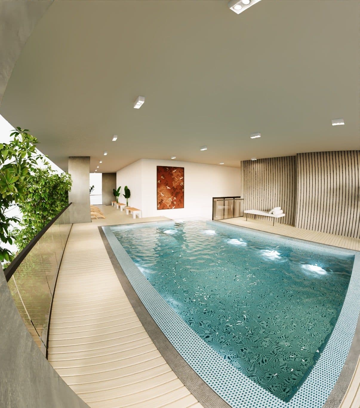 Swimming pool — artist’s impression